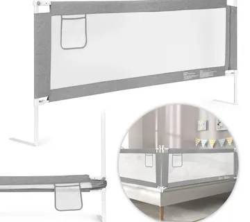 Ograda za krevet, 180 cm, zaštitna pregrada za djecu, ECOTOYS - Pribislavec