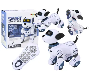 Interaktivni robotski pas na daljinsko upravljanje plavi - Pribislavec