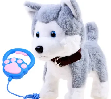 Plišani husky koji reagira na dodir - Pribislavec