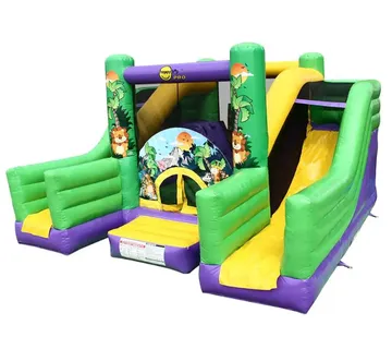 Happy Hop PRO napuhanac Jungle Super Bouncer 520x470x305 cm - Pribislavec