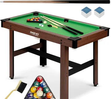 Biljarski stol 122 x 61 x 76 cm ns-807 tamno smeđi - Pribislavec