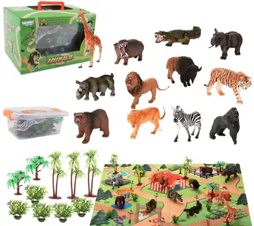 Woopie set figurica " Divlje životinje " 24 el. - Pribislavec