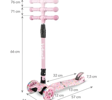 Kidwell VENTO Candy romobil s LED kotačima - Pribislavec