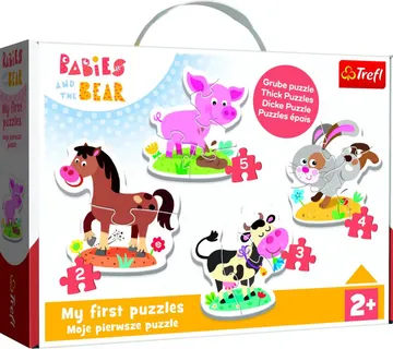 Puzzle - Baby Classic - Na farmi - Pribislavec