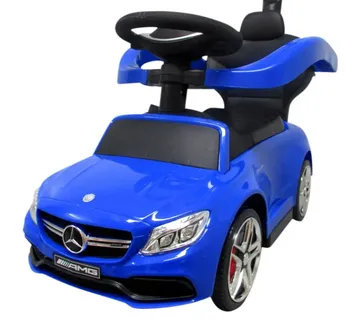 Dječji Mercedes AMG auto - guralica 2u1 plavi - Pribislavec