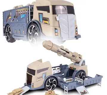 Vojni kamion s raketom bež - Pribislavec