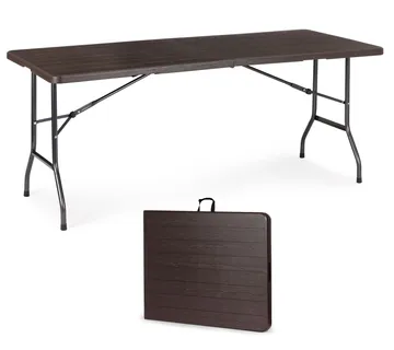 ModernHome SZK-180B sklopivi stol 180x70cm crni - Pribislavec
