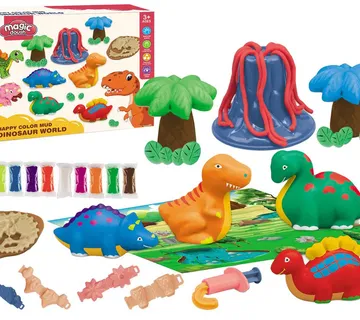 Set kalupa za modeliranje plastelina dinosauri - Pribislavec