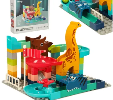 Staza s loptom za dinosaure Creative blocks 62 kom - Pribislavec