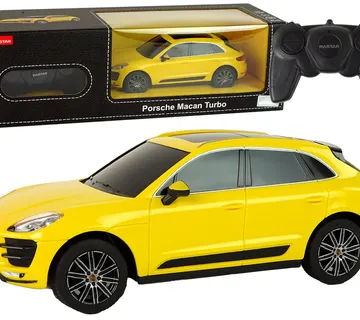 Rastar Porsche Macan Turbo 1:24 žuti - Pribislavec