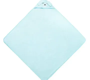 Bathfriends ručnik za djecu 100x100 pas plava - Pribislavec