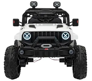 Off-road, auto na akumulator, bijeli - Pribislavec