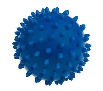 Tullo šiljasta masažna loptica 7,6cm plava - Pribislavec