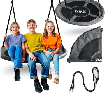 Neo-sport ljuljačka rodino gnijezdo, 110 cm, siva - Pribislavec