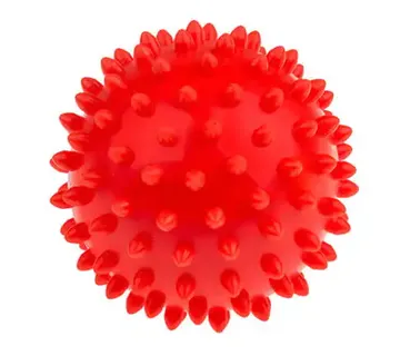 Tullo šiljasta loptica za masažu 9cm crvena - Pribislavec