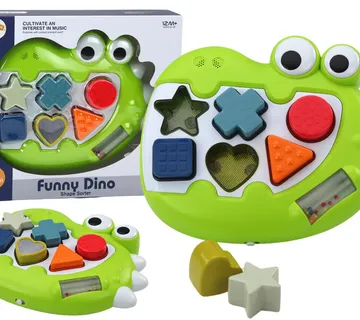 Senzorički sorter dinosaur zeleni - Pribislavec