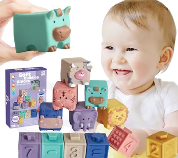 Woopie senzoričke kocke 12 el. - Pribislavec