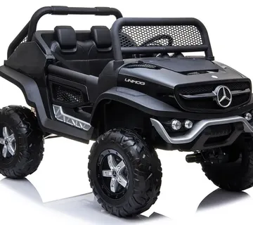Mercedes Unimog - automobil na akumulator, crni 4x4 - Pribislavec