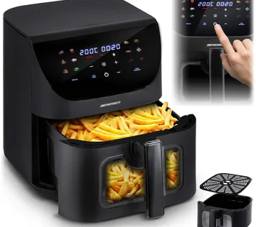 Berdsen friteza na vrući zrak 1700 W, 8 l, crna - Pribislavec