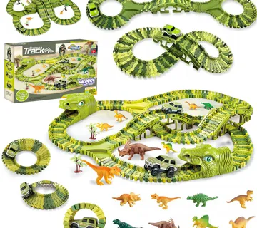 Woopie staza za automobile XXL: Dinosauri, 240 el. - Pribislavec