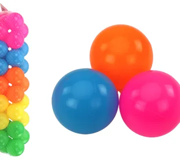 Set šarenih plastičnih loptica promjera 7cm - 30 kom - Pribislavec