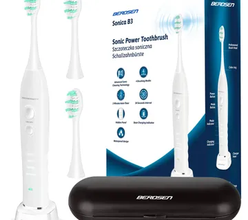 Set soničnih četkica za zube s kutijicom Sonica B3 bijela - Pribislavec