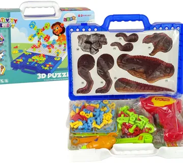 3D kockice za sastavljanje dinosaura - Pribislavec