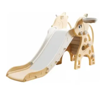 MamaKids tobogan s ljestvama za djecu,bež jelen 150 cm - Pribislavec