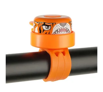 CrazySafety zvono za bicikl tigar narančasto - Pribislavec