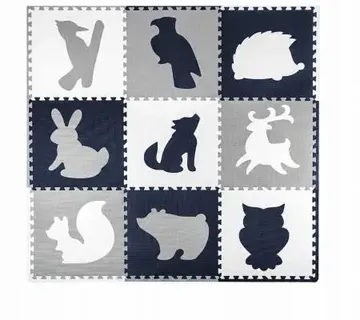 Hakuna XXL podloga puzzle za djecu - šuma 180x180x1.2 cm - Pribislavec