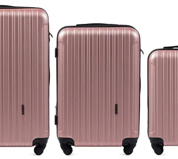 WINGS 2011 set 3 kofera (L, M, S) Rose Gold - Pribislavec