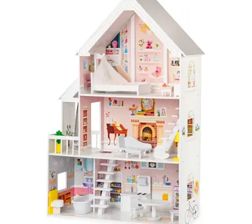 Ecotoys XXL drvena vila za lutke - Pribislavec