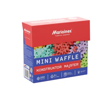 Marioinex set Waffle kockica majstor 200kom. - Pribislavec