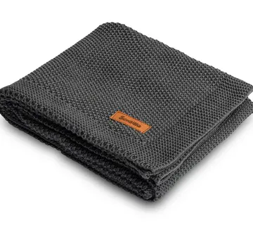 Dekica bambus 100x80cm tamno siva - Pribislavec