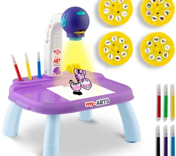 Ricokids 773700 projektor za učenje crtanja - ljubičasti - Pribislavec