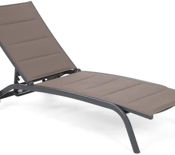 Ležaljka Ibiza siva / taupe - Pribislavec
