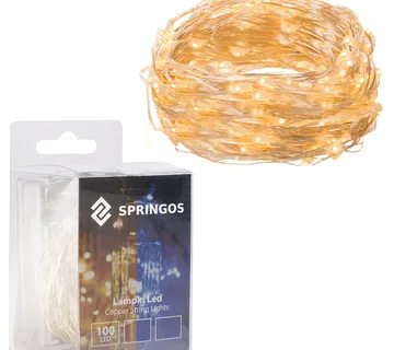 LED lampice na baterije, 100 LED dioda - Pribislavec