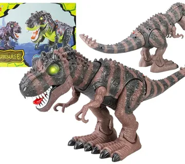 T-Rex na baterije smeđe - crni - Pribislavec