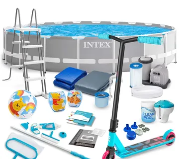 Intex vrtni bazen 610 x 132 cm 21u1 + gratis romobil - Pribislavec