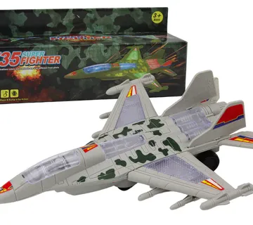 Vojni borbeni avion F35 sivi - Pribislavec