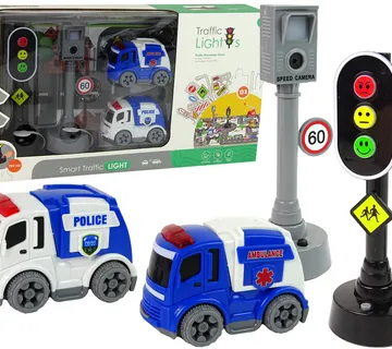 Set automobila sa semaforima i prometnim znakovima - Pribislavec