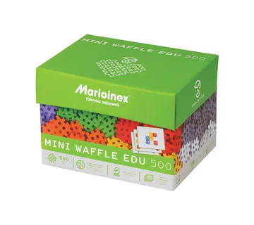 Marioinex set Waffle EDU kockica 500kom. - Pribislavec
