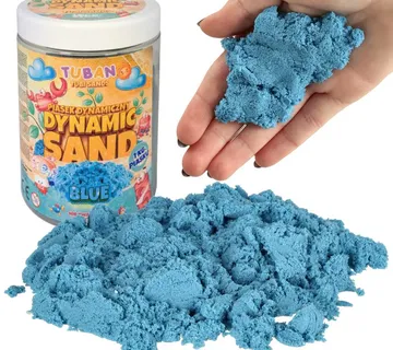 Tuban kinetički pijesak 1kg - plavi - Pribislavec