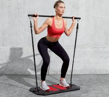Kućni fitness set Springos CRV001 — set opreme za vježbanje od više dijelova - Pribislavec