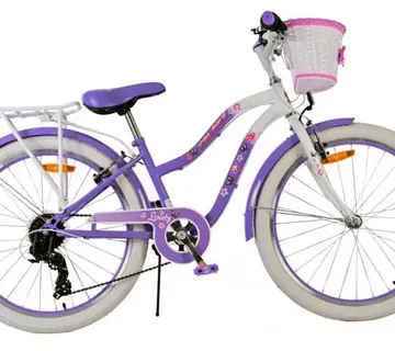 Volare Lovely dječji bicikl 24" ljubičasti 7 brzina - Pribislavec