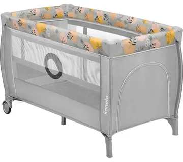 Lionelo Stefi Plus putni krevetić pink žuti 125x65 cm - Pribislavec