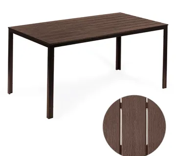 Veliki vrtni stol - smeđi 156×78cm - Pribislavec