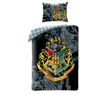 Pamučna posteljina Hogwarts Harry Potter 140x200cm - Pribislavec