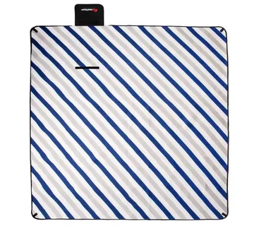 Deka za piknik Meteor 2XL 200x200 cm s višebojnim prugama - Pribislavec