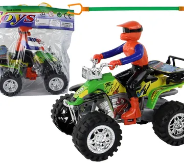 Quad s vozačem zeleni 19cm - Pribislavec